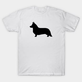 Cardigan Welsh Corgi Silhouette T-Shirt